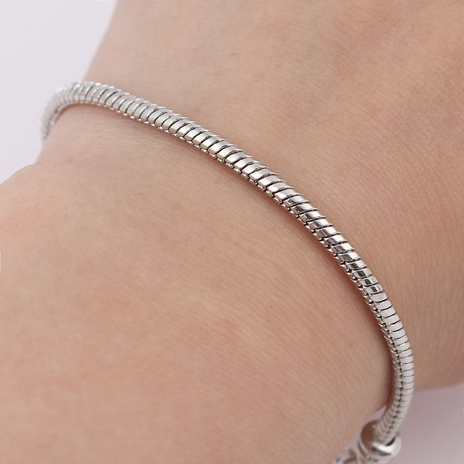 Imagen de Cobre Estilo Europeo Pulseras Multicolor Corazón Puede ser atornillado 1 Unidad