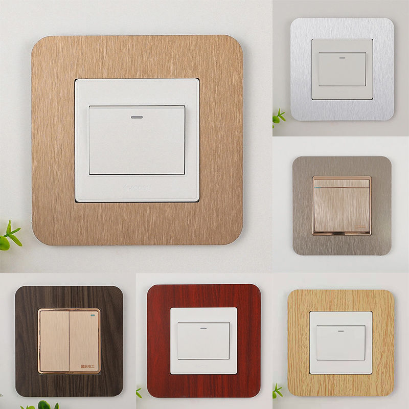 Изображение Resin Light Switch Wall Stickers Decals DIY Home Decoration