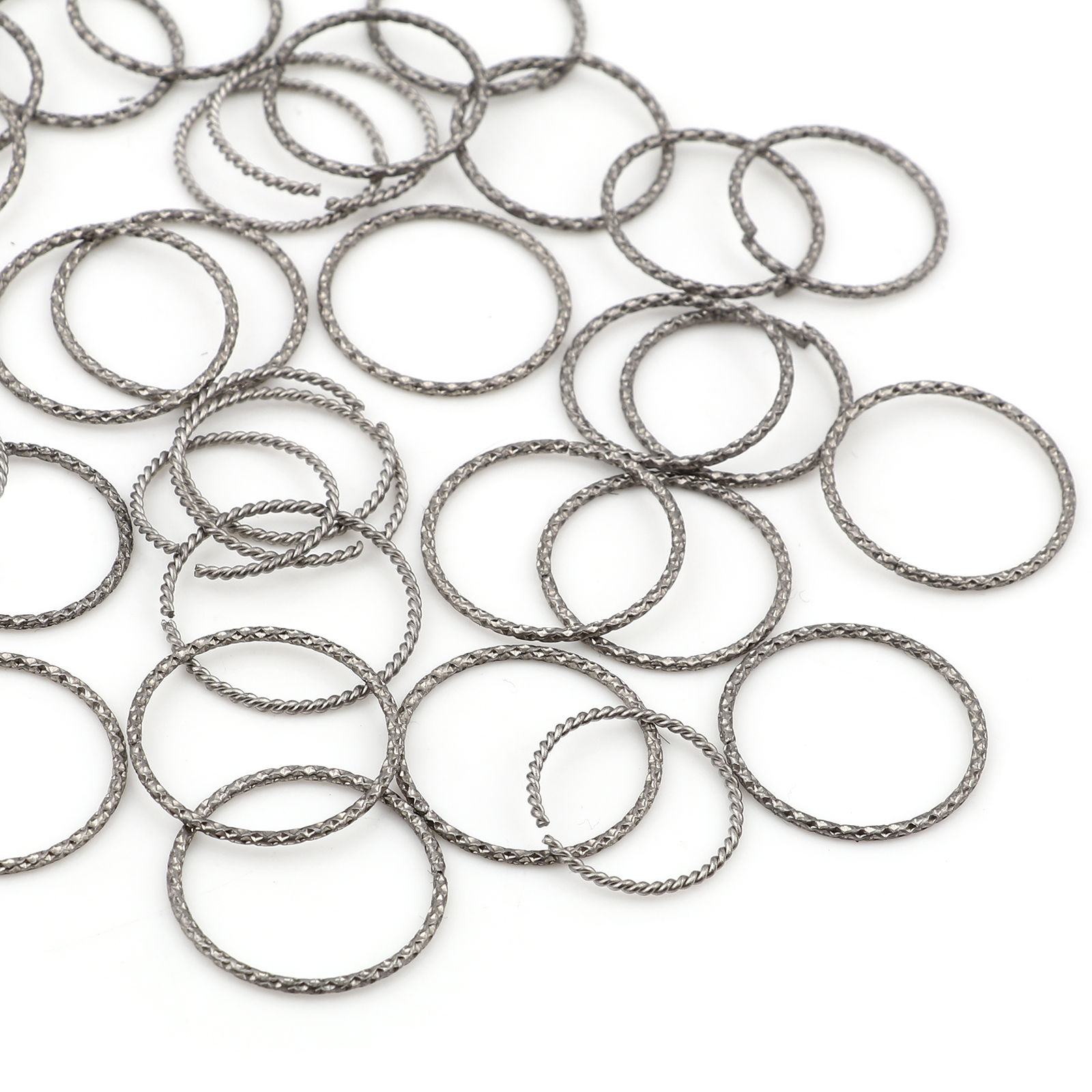 Picture of Stainless Steel Open Jump Rings Findings