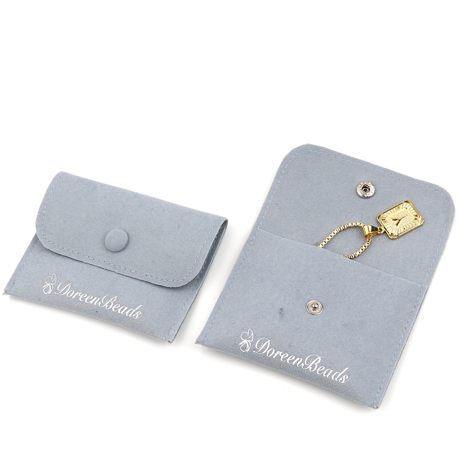 Bild von Kupfer Halskette 24K Echtgold plattiert Rechteck Anfangsbuchstabe/ Großbuchstabe 1 Strang