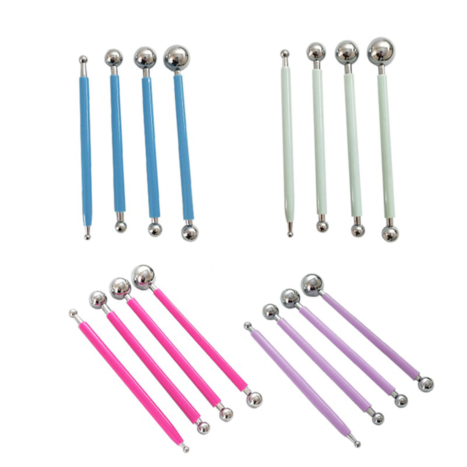 Picture of Stainless Steel + Plastic Modeling Clay Tools