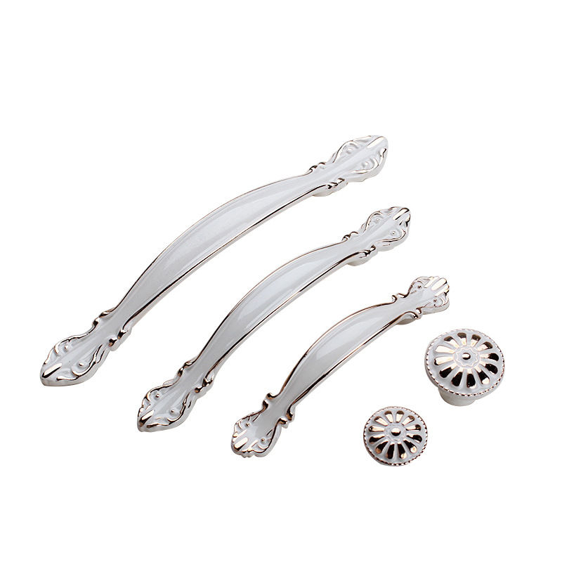 Изображение Zinc Based Alloy Enameled Handles Pulls Knobs For Drawer Cabinet Furniture Hardware