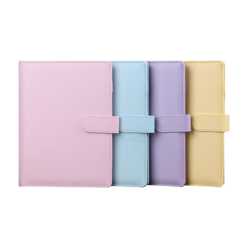 Picture of A5/A6 Magnetic Buckle Notebook PU Cover Binder Without Inner Writing Paper