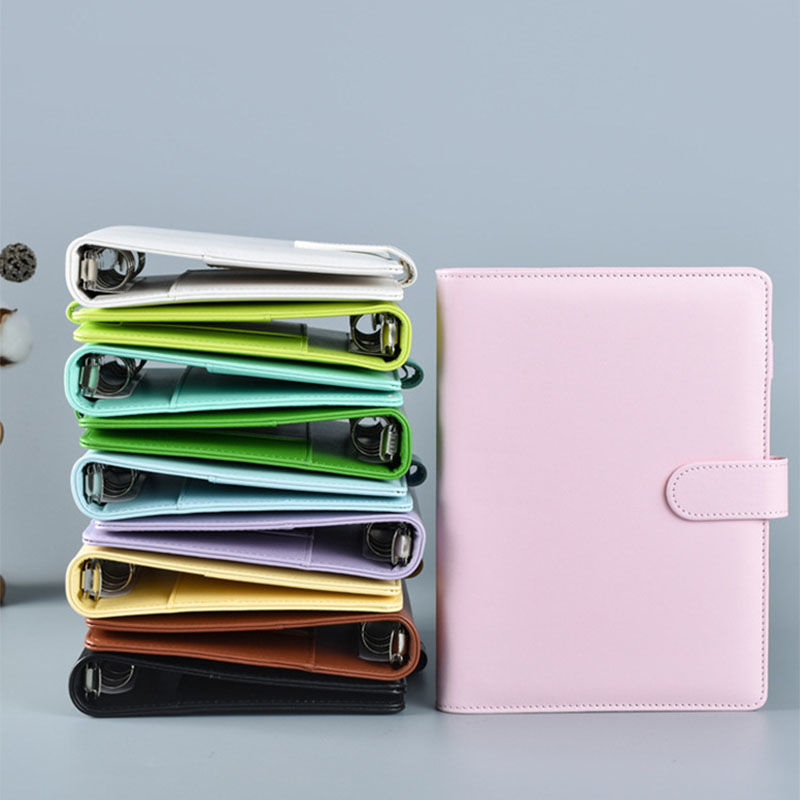 Picture of A5/A6 Magnetic Buckle Notebook PU Cover Binder Without Inner Writing Paper