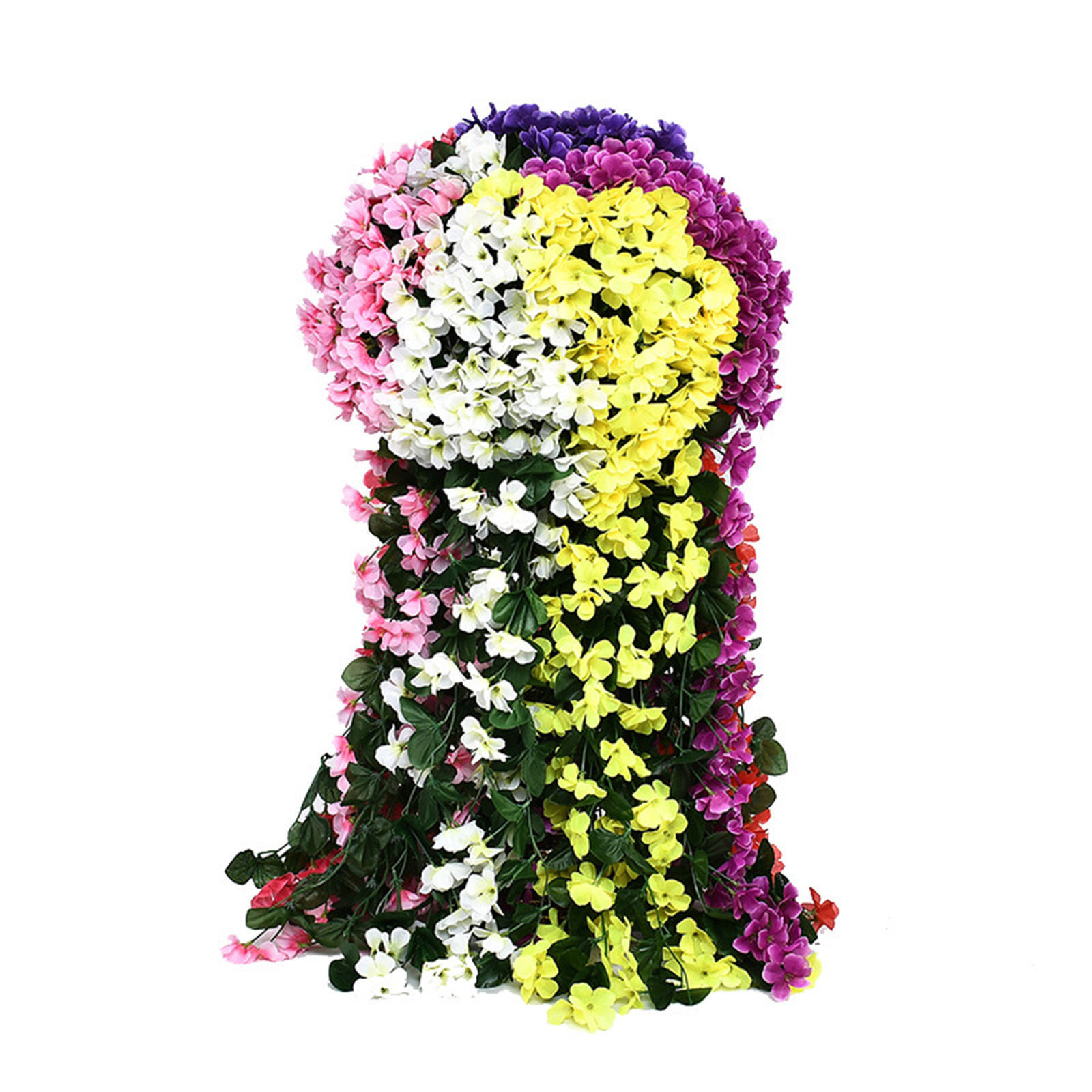 Picture of Faux Silk Simulation Flowers Violet Vine Home Decoration