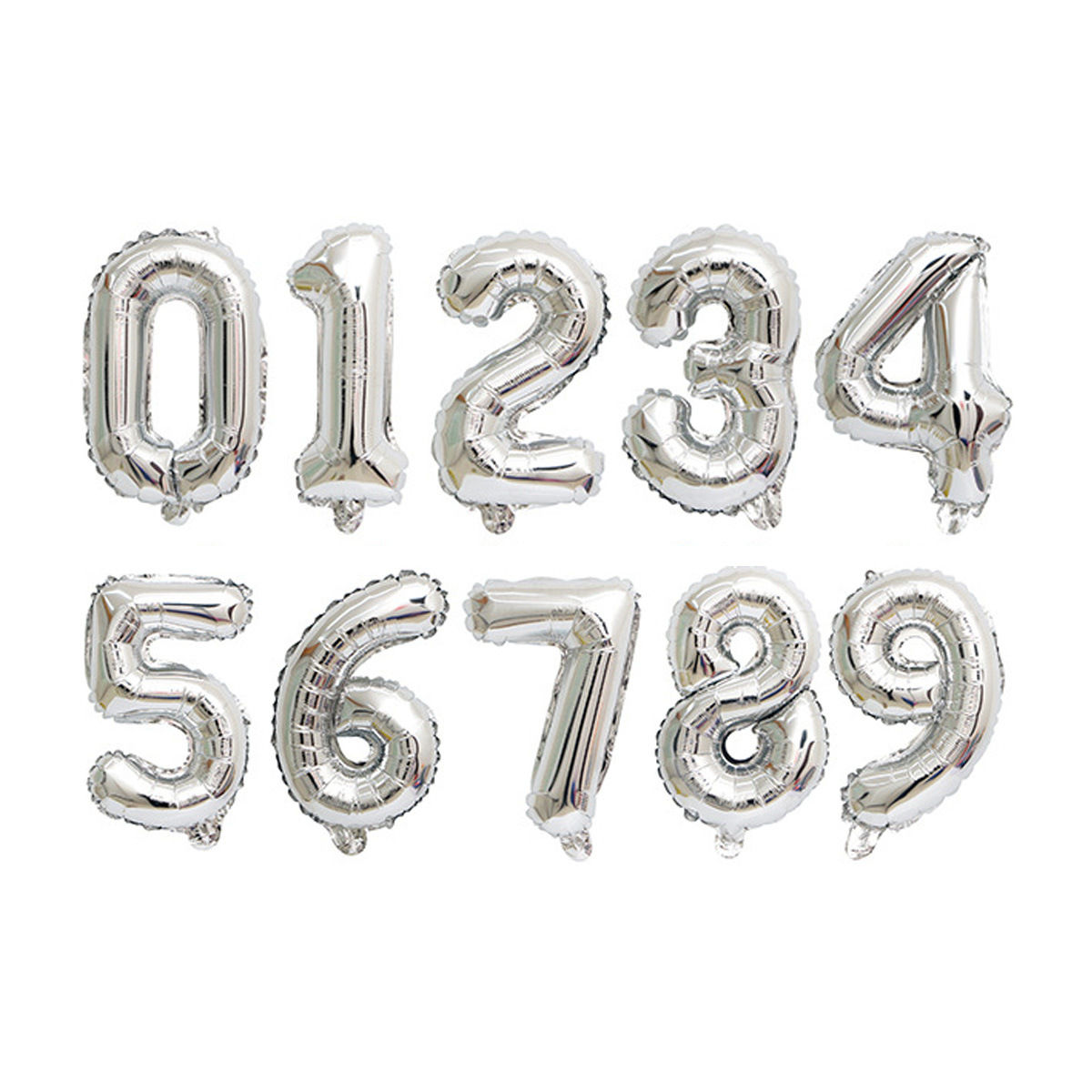 Bild von Aluminiumfolie Zahlenballon Geburtstagsfeier Dekorationen 