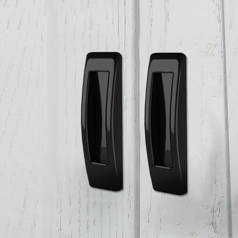 Изображение Plastic Self-adhesive Handles Pulls Knobs For Drawer Cabinet Furniture Hardware
