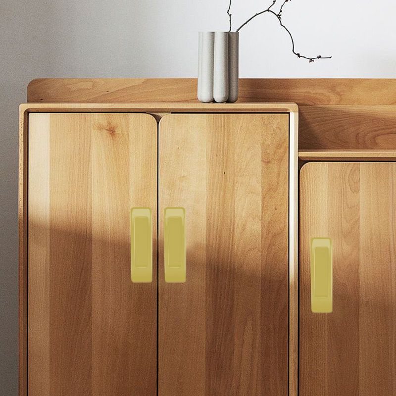 Изображение Plastic Self-adhesive Handles Pulls Knobs For Drawer Cabinet Furniture Hardware