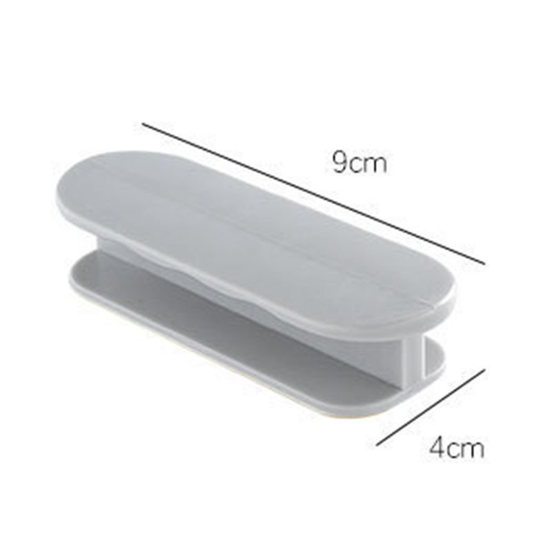 Изображение Plastic Self-adhesive Handles Pulls Knobs For Drawer Cabinet Furniture Hardware