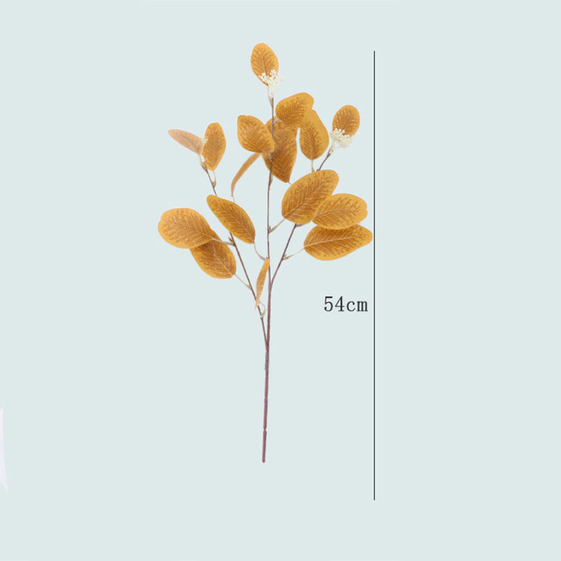 Изображение Faux Silk Simulation Eucalyptus Leaf Home Decoration
