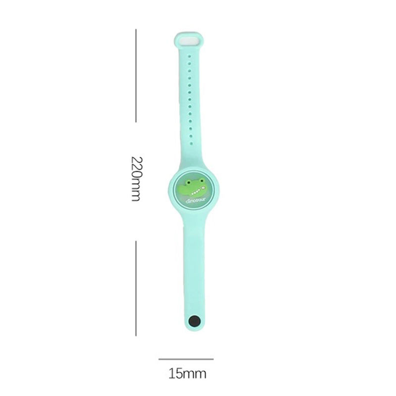 Imagen de LED Light Guarding Children Mosquito Repellent Wristband Bracelets Waterproof Deet-Free Made with Natural Plant Essential Oil Based Ingredients