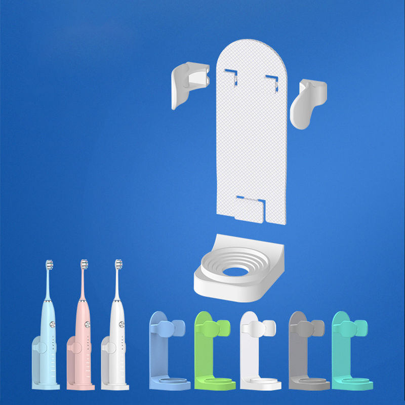Picture of Upgrade H01 ABS Wall-Mounted Electric Toothbrush Storage Rack Bathroom Supplies