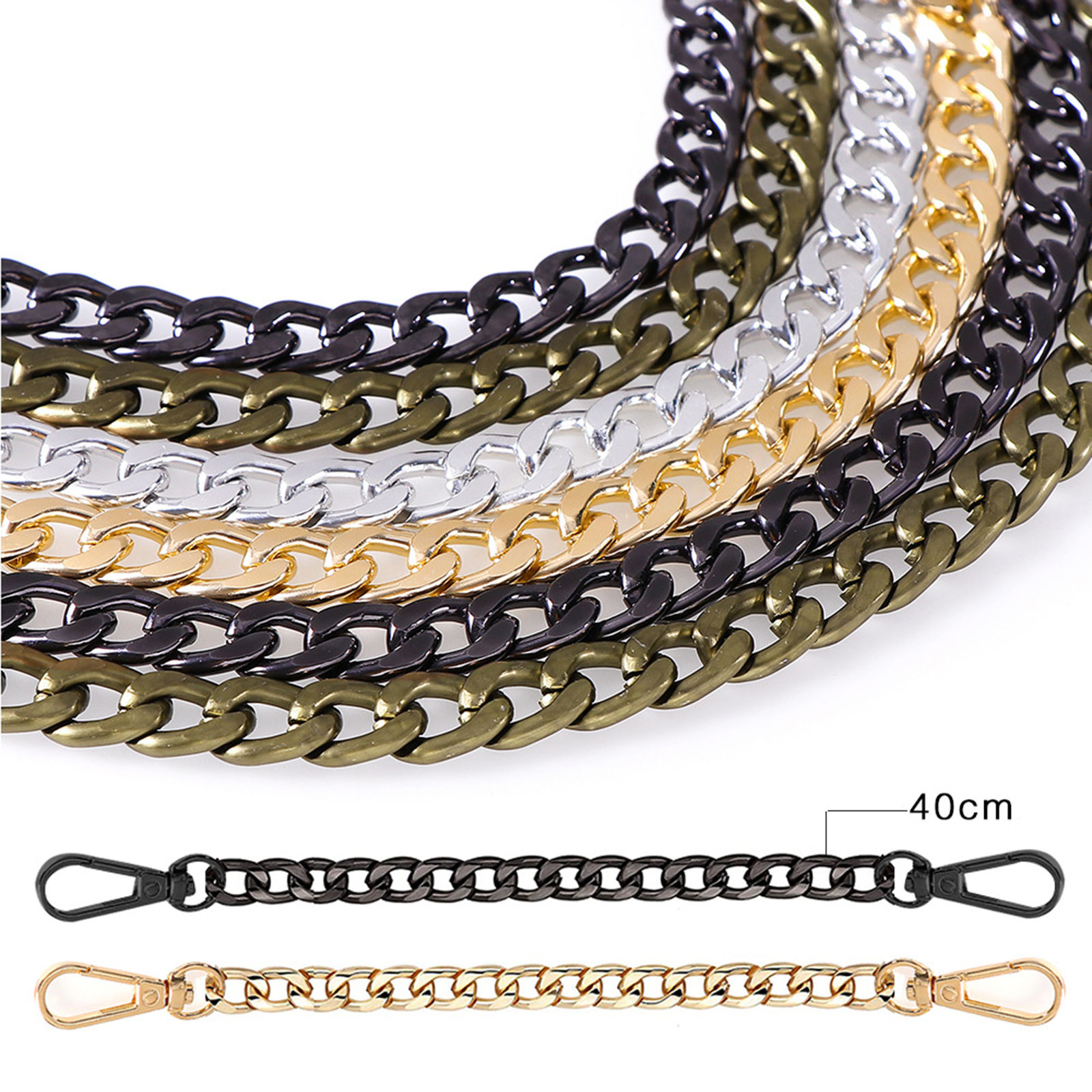 Picture of Aluminum Purse Chain Strap Multicolor 1 Piece