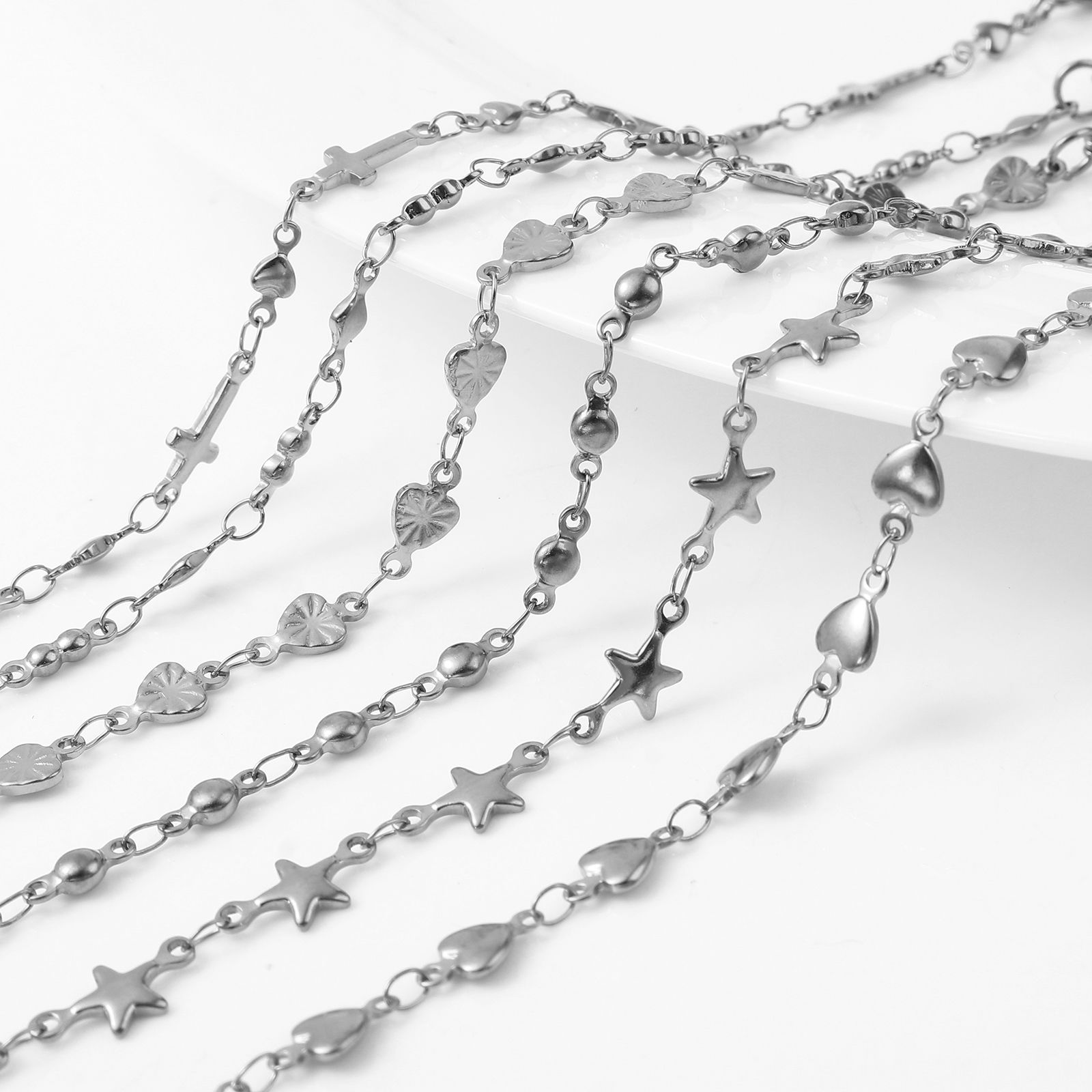 Picture of Stainless Steel Anklet Silver Tone 1 Piece