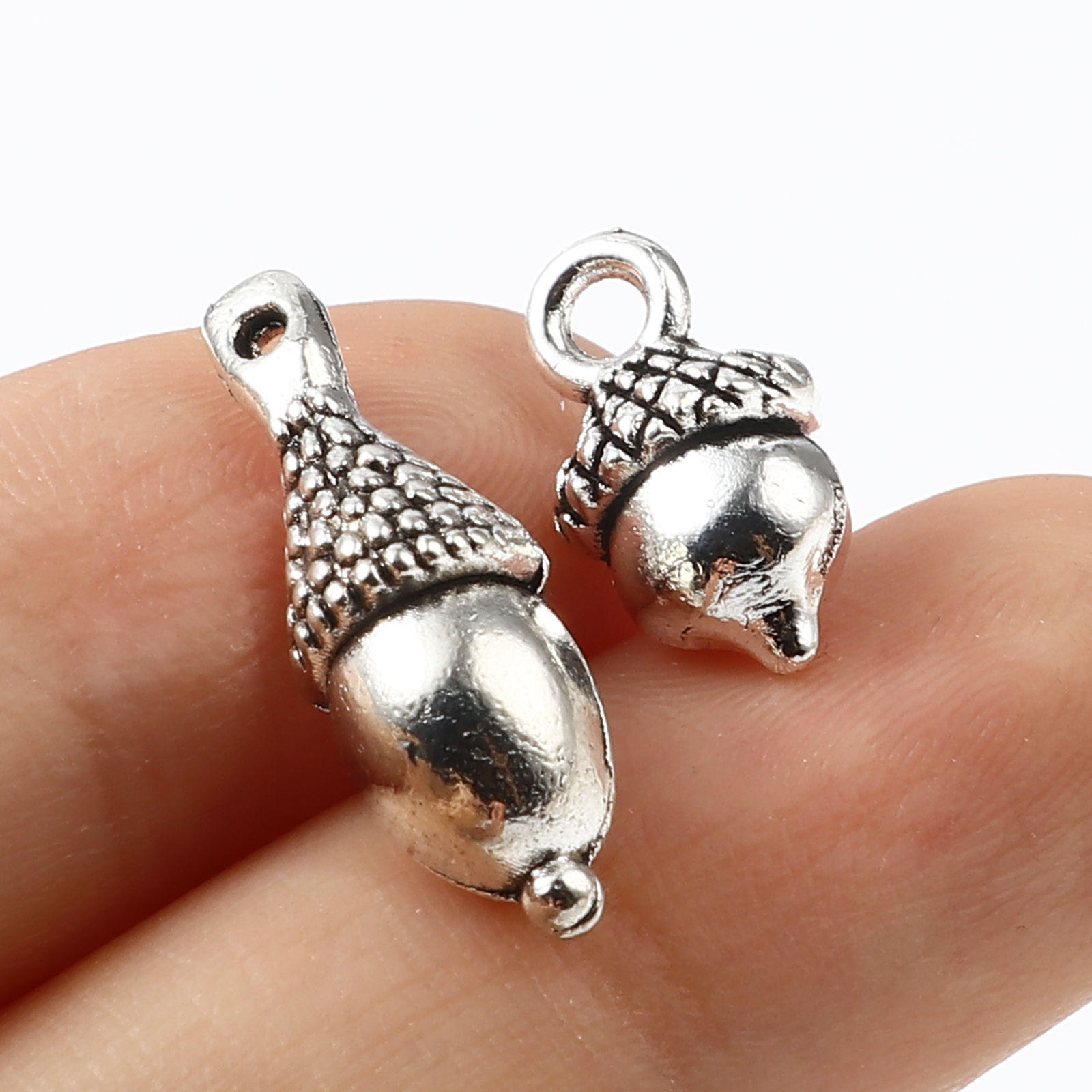Picture of Zinc Based Alloy Charms Pine Cone Multicolor 20 PCs