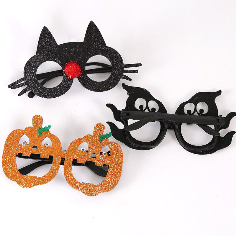 Picture of Felt Glasses Cosplay Halloween Party Dress Up Decoration