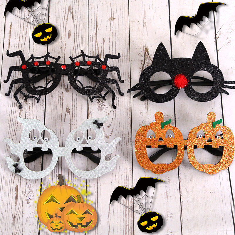 Picture of Felt Glasses Cosplay Halloween Party Dress Up Decoration