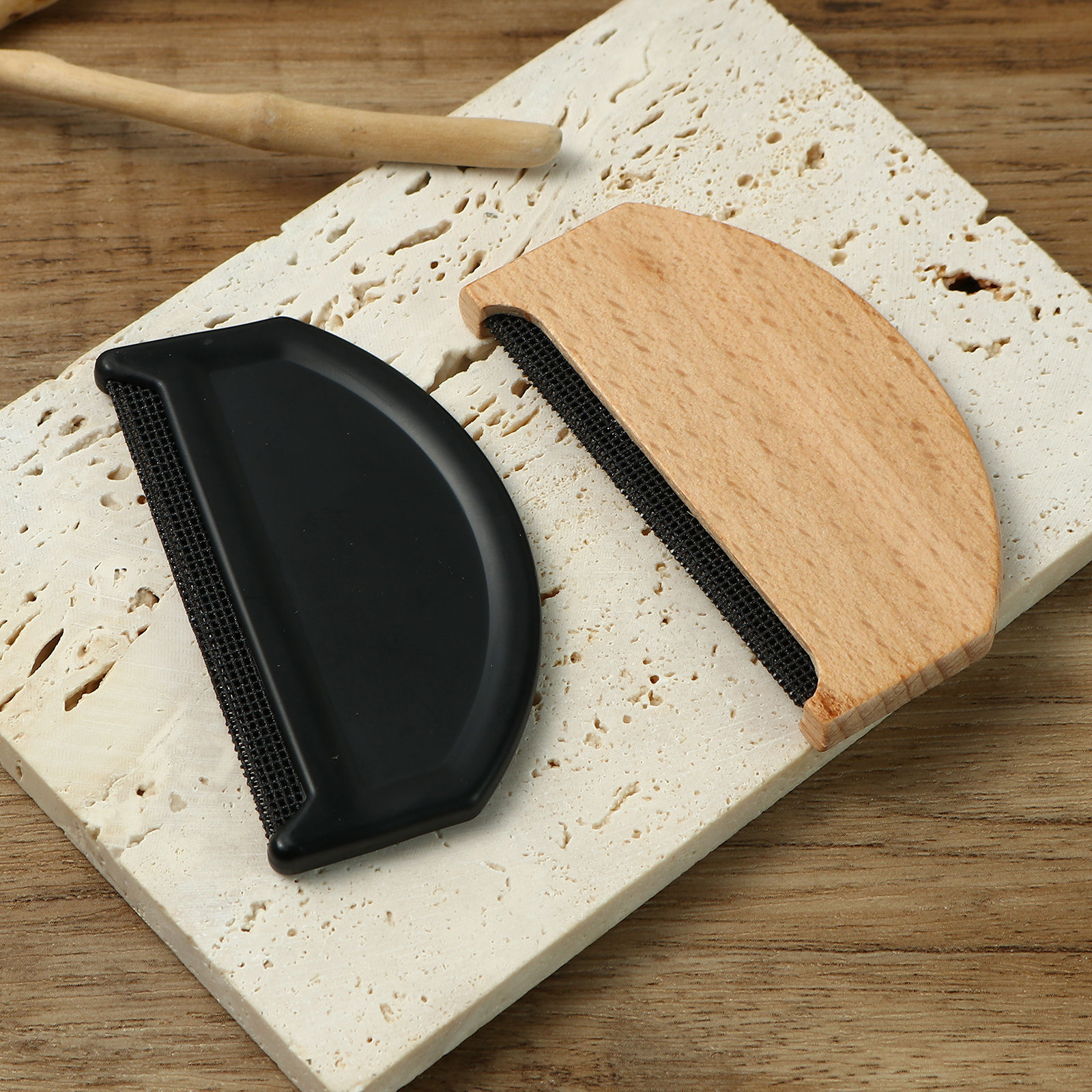 Image de Brosse de Nettoyage en Fagus Multicolore 7.5cm x 4.2cm, 1 Pièce