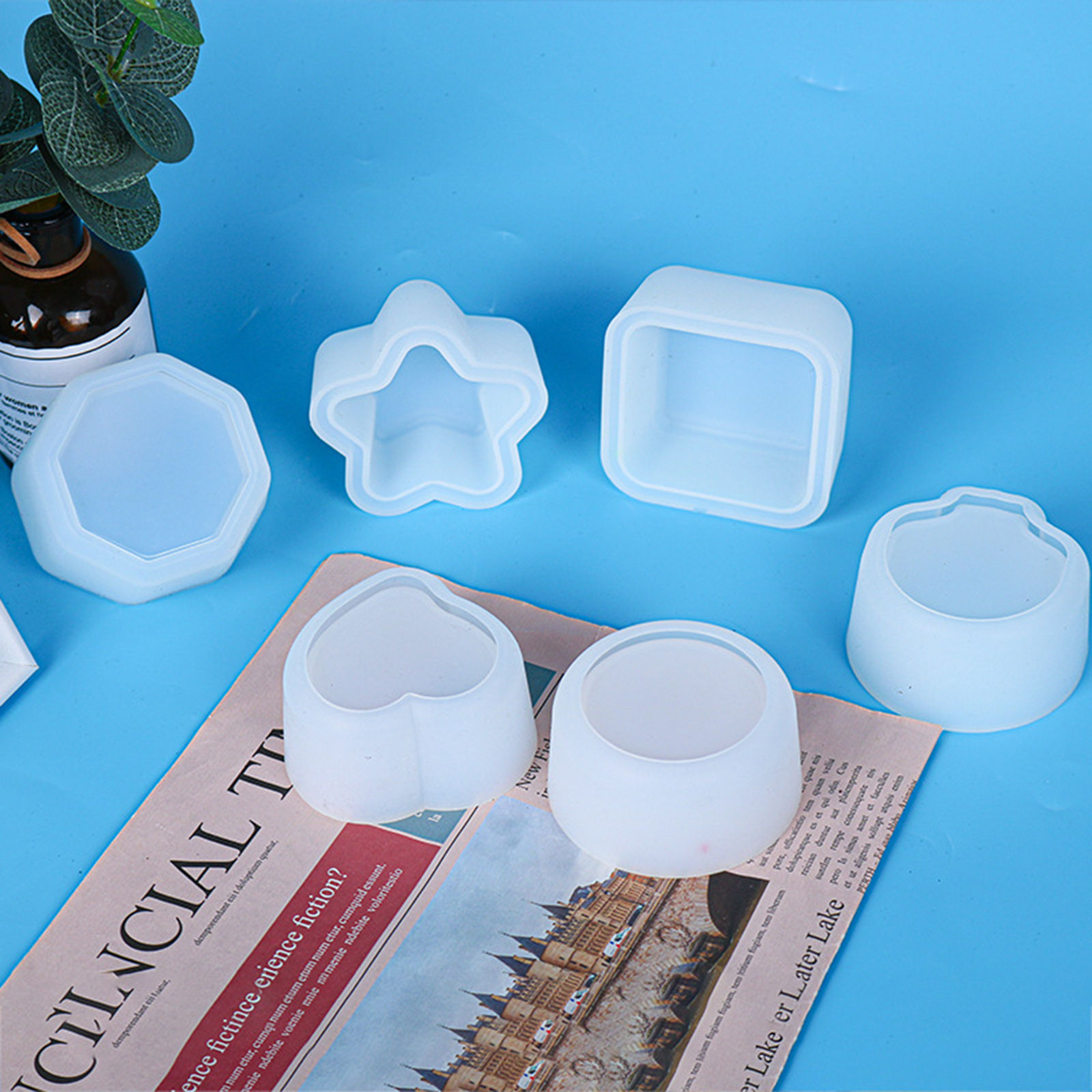 Imagen de Silicona Molde Blanco 1 Unidad