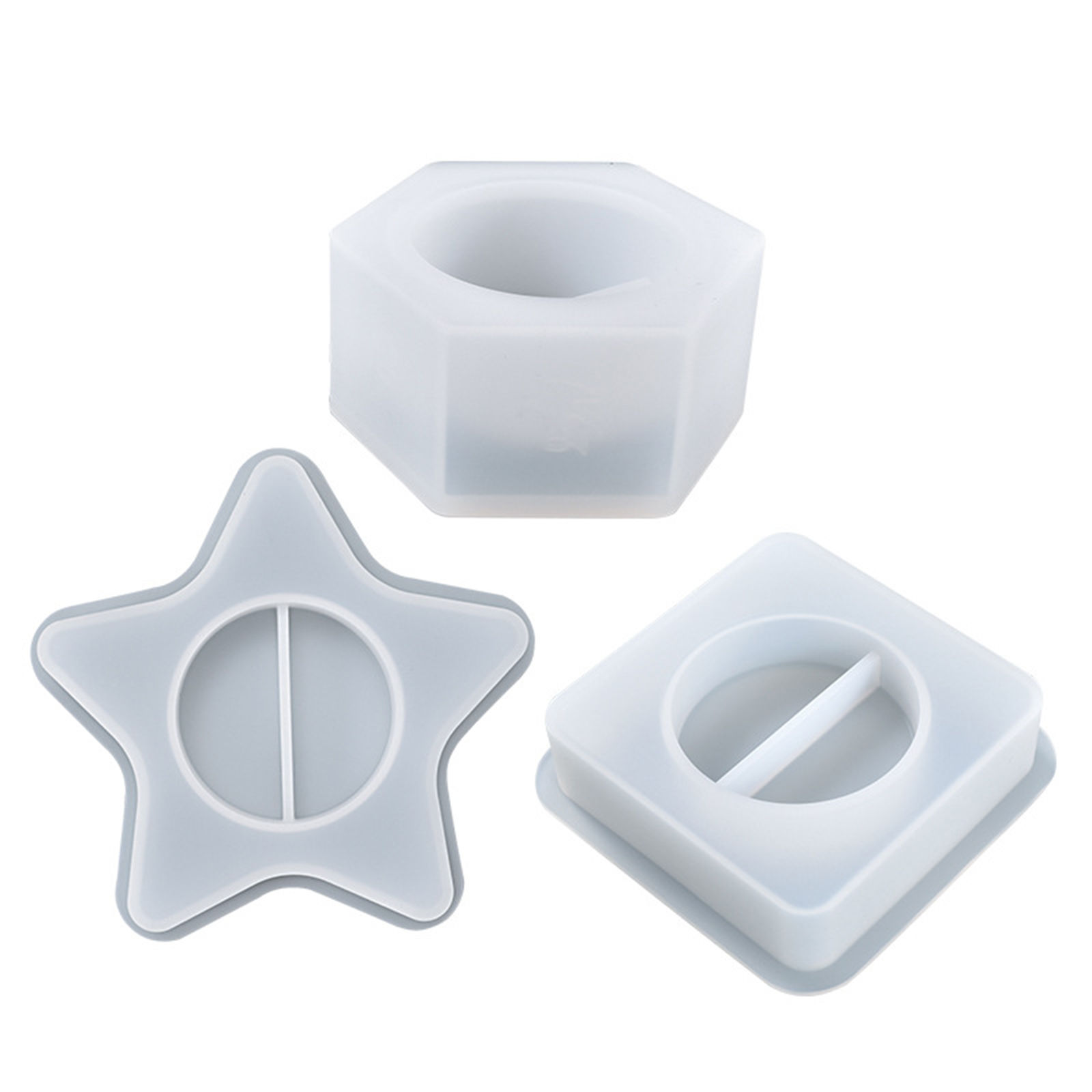 Imagen de Silicona Molde Blanco 1 Unidad
