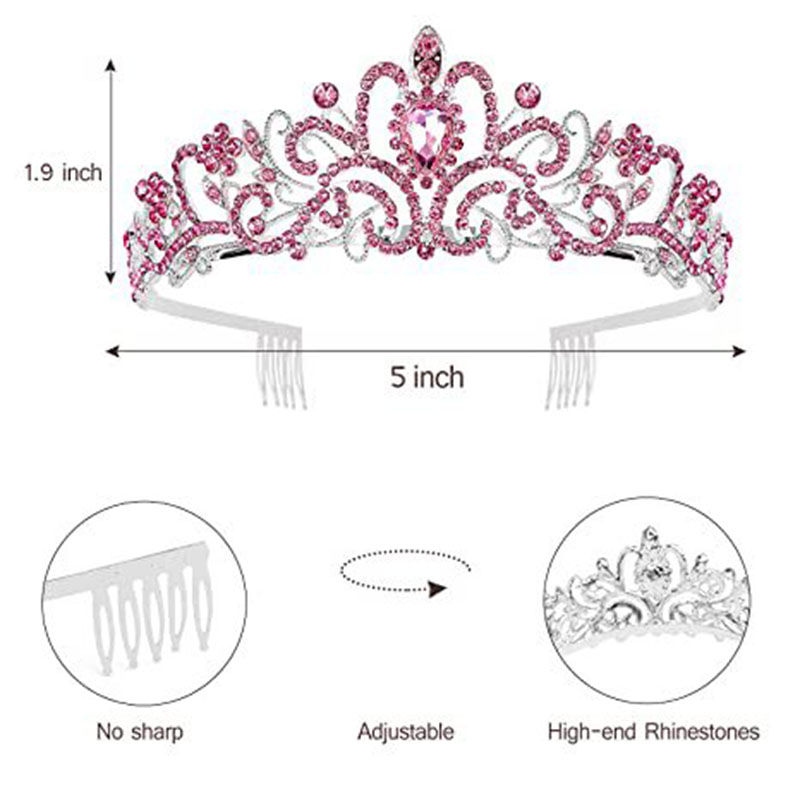 Picture of Glitter Sash & Rhinestone Tiara For Women Birthday Party Favors
