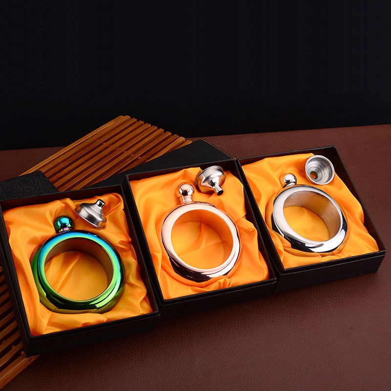 Bild von 304 Edelstahl tragbares Armband Flachmann