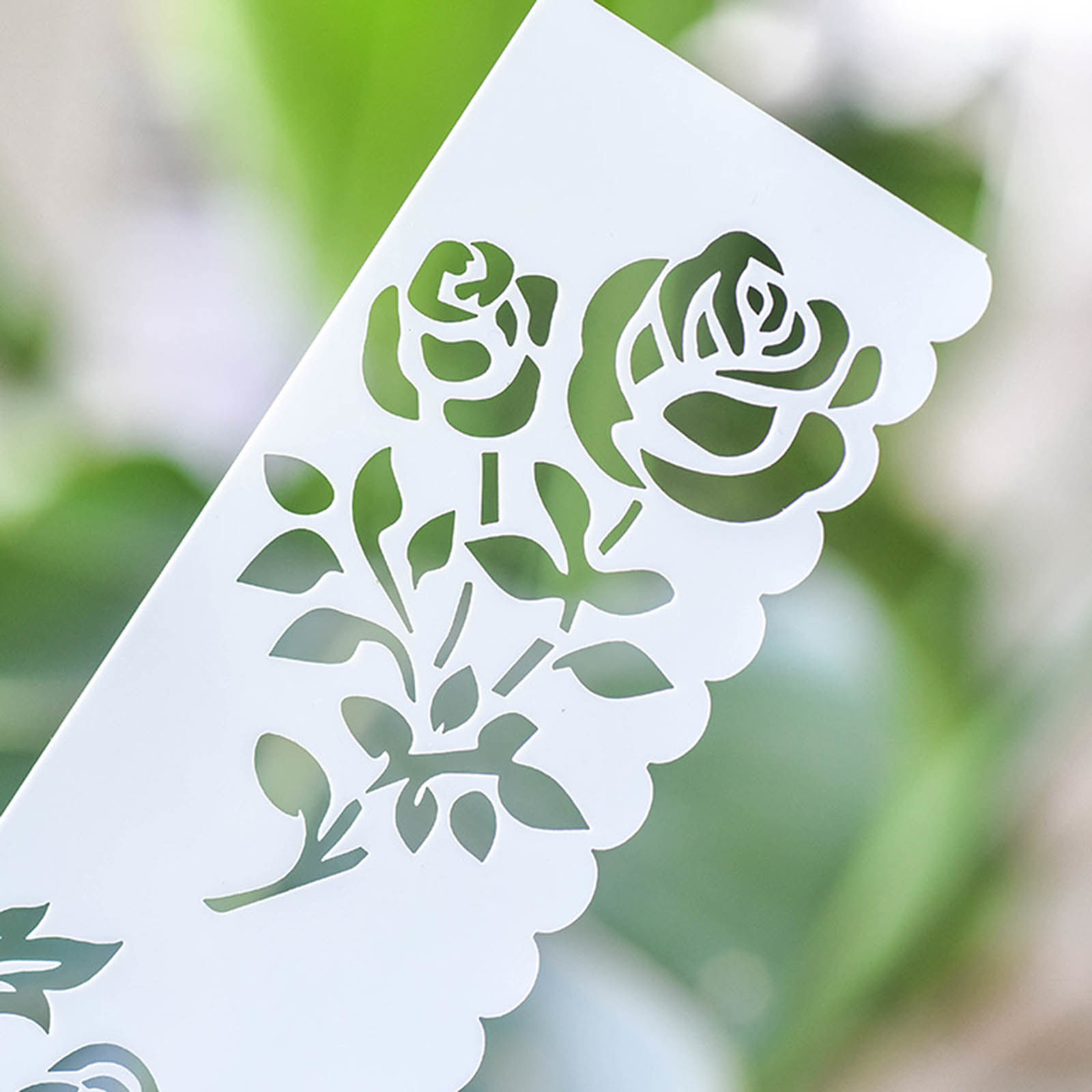 Picture of PP Drawing Template White 18.3cm x 5.5cm, 1 Packet