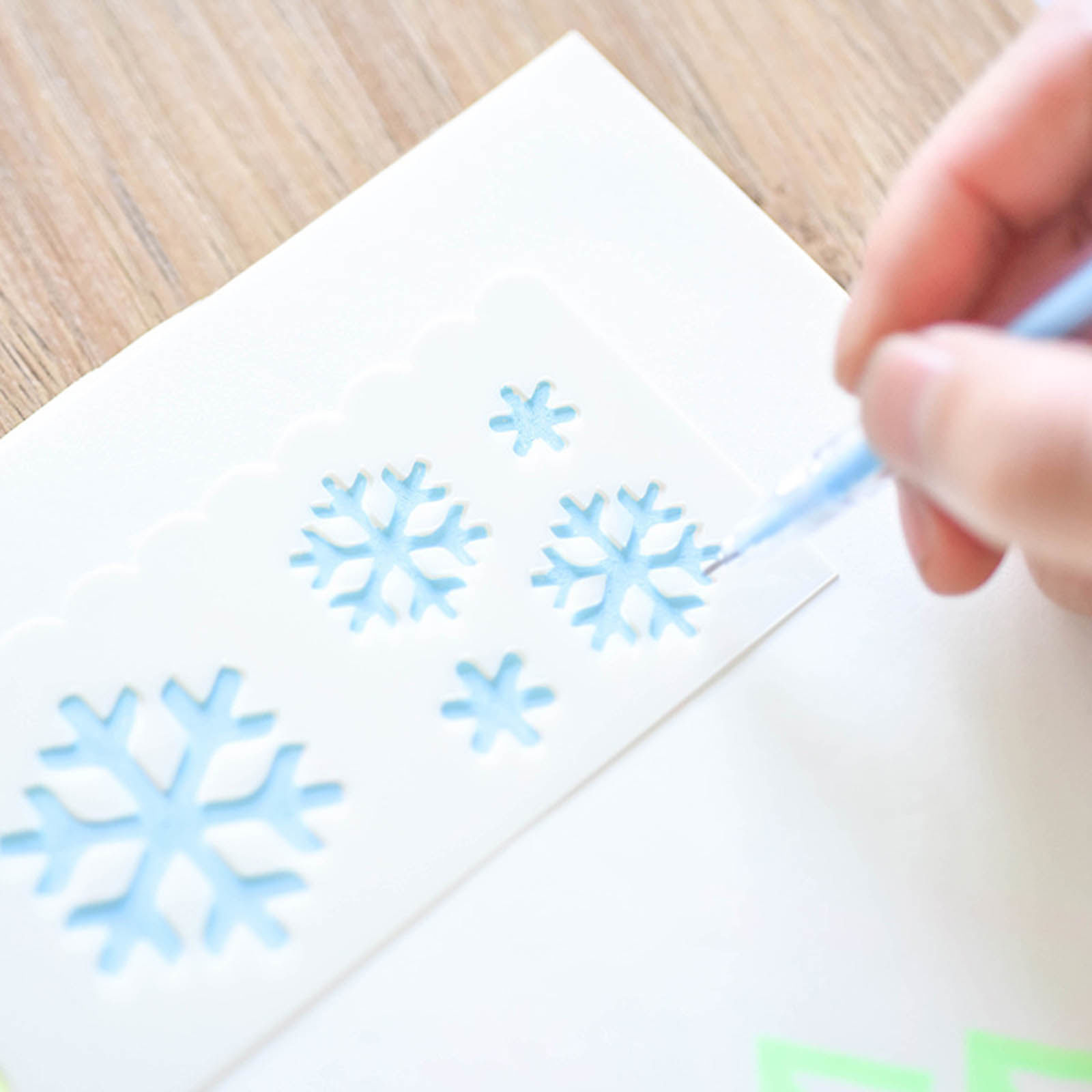 Picture of PP Drawing Template White 18.3cm x 5.5cm, 1 Packet