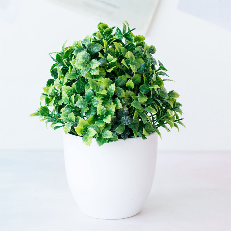 Изображение Plastic Artificial Lavender Potted Plants Home Decoration