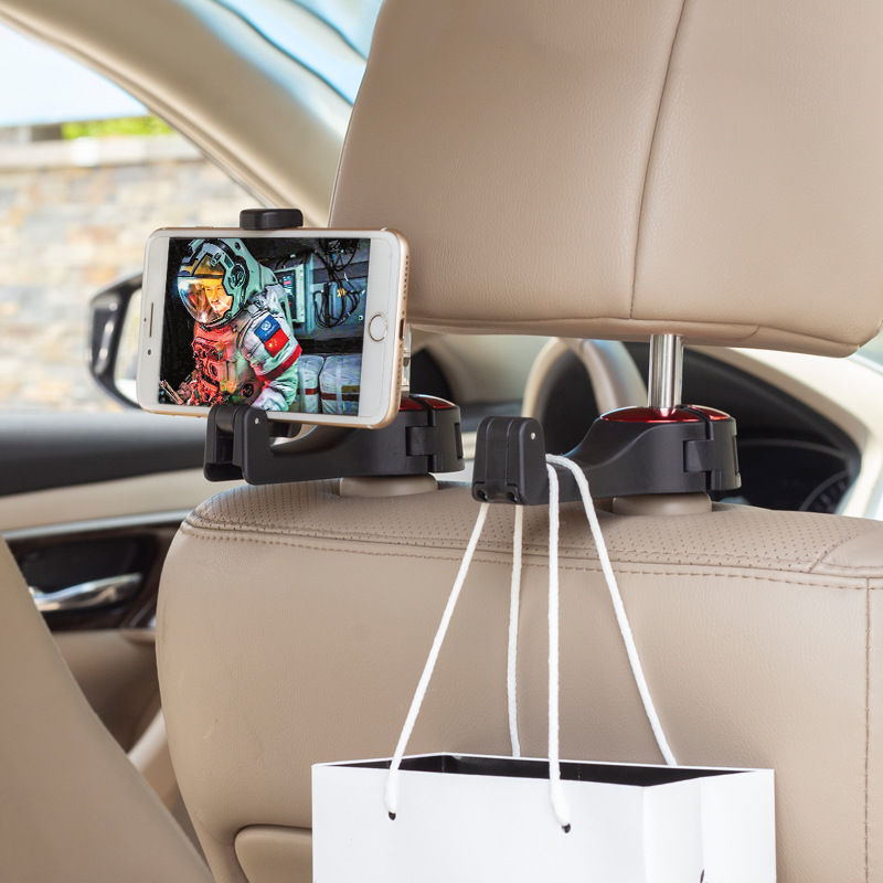 Изображение ABS Car Seat Back Multifunction Mobile Phone Bracket Hook