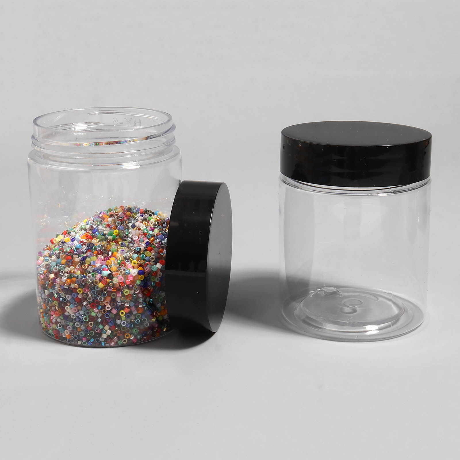 Picture of PET Bottles Cylinder Black 10 PCs