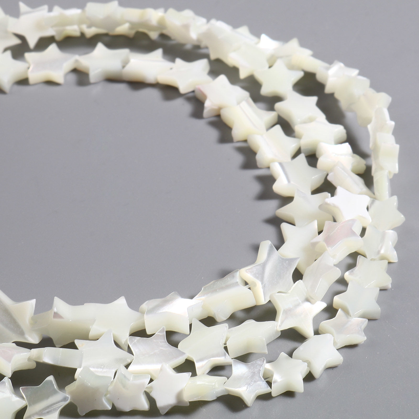 Изображение галактика Бусины из Раковины, Звезда, Оff-Белый 1 Нитка