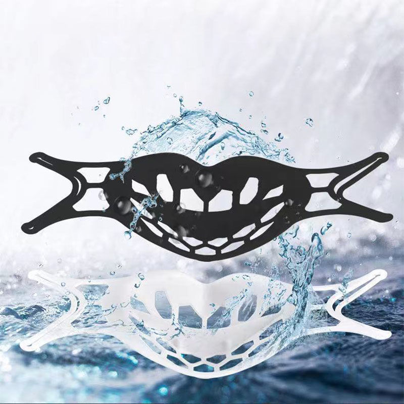 Imagen de Washable Reusable TPR Soft Silicone Face Mask Inner Support Inserts Frame For Extra Space And Comfortable Breathing Room