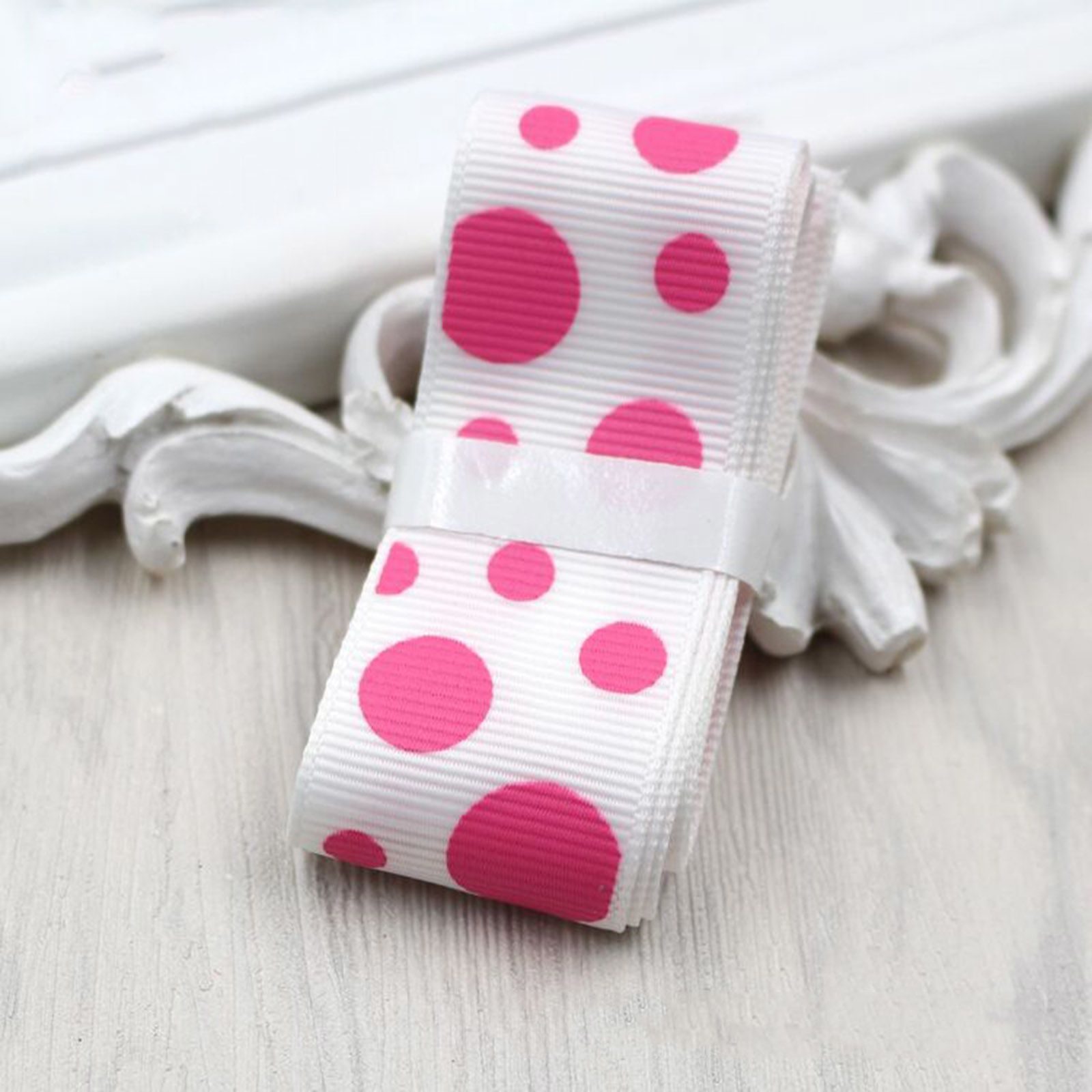 Picture of Fabric Headband Multicolor Rectangle Dot 2.5cm, 1 Piece
