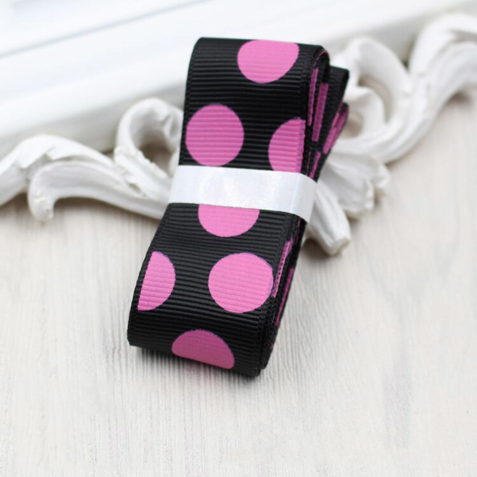 Picture of Fabric Headband Multicolor Rectangle Dot 2.5cm, 1 Piece