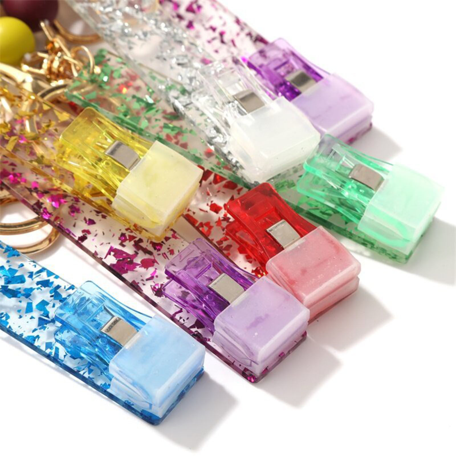 Picture of Silicone Keychain & Keyring Bank ATM Card Extractor Multicolor 23cm, 1 Piece