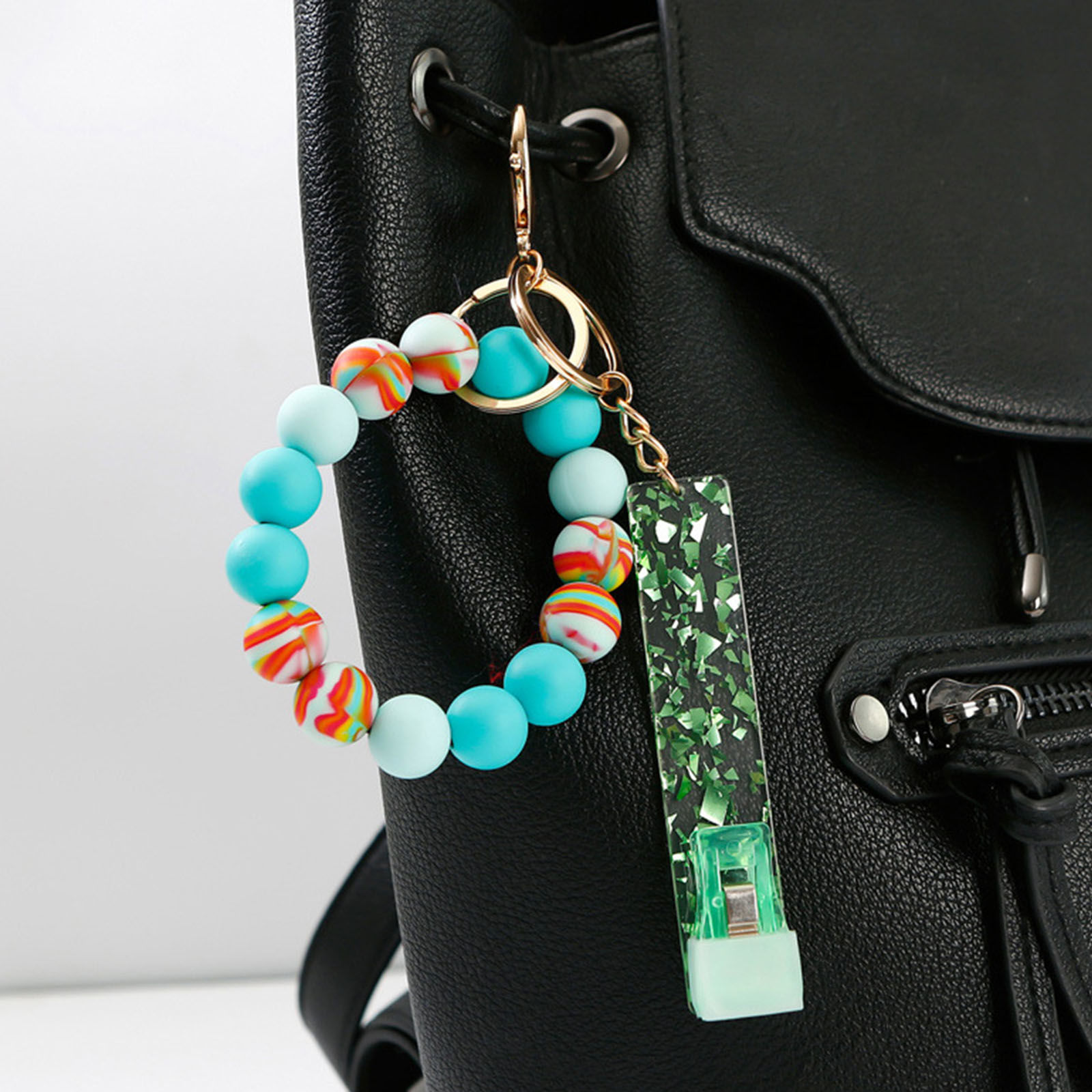 Picture of Silicone Keychain & Keyring Bank ATM Card Extractor Multicolor 23cm, 1 Piece