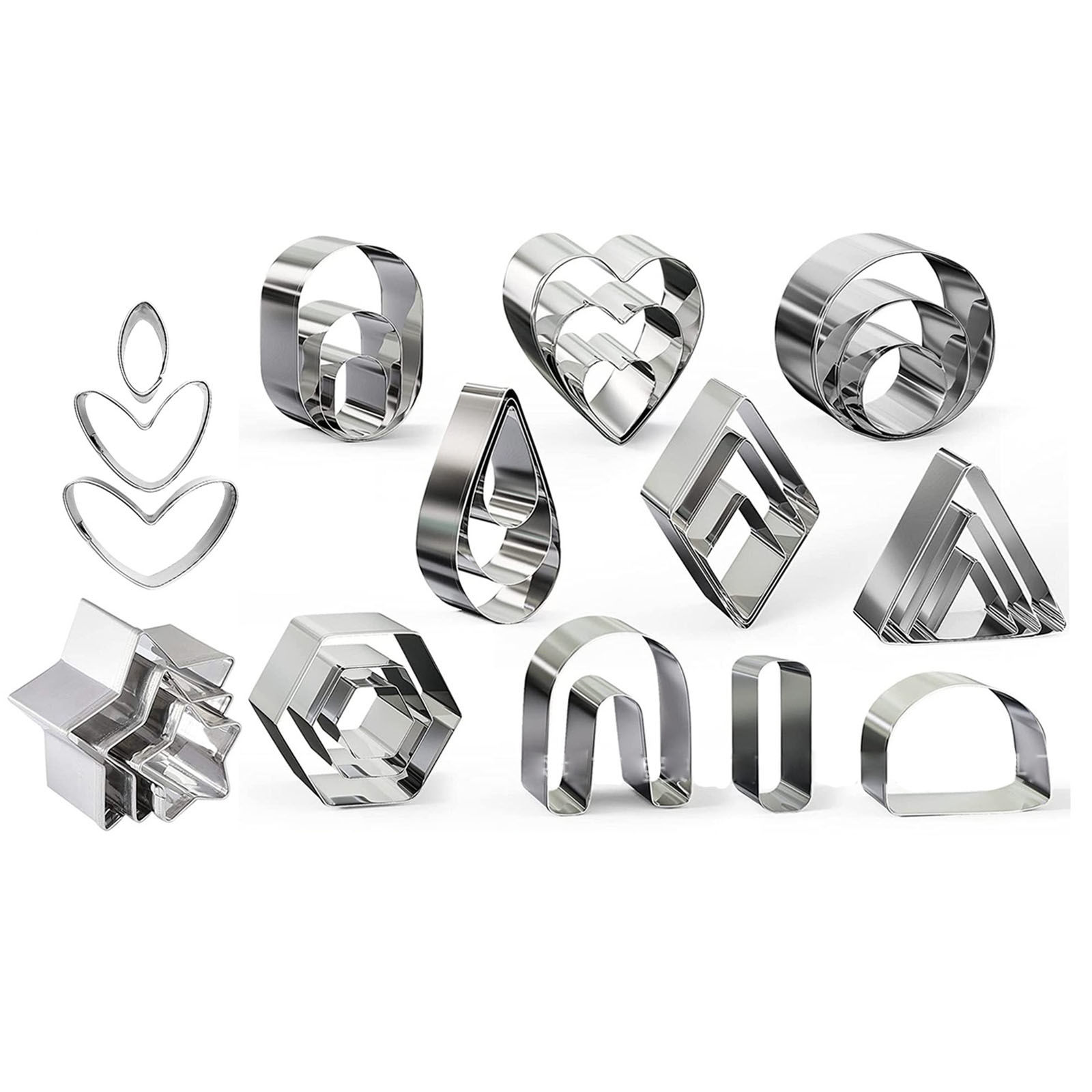 Изображение Нержавеющая Сталь Набор материалов для подвески серег своими руками Разноцветный 18см x 6см, 1 Комплект