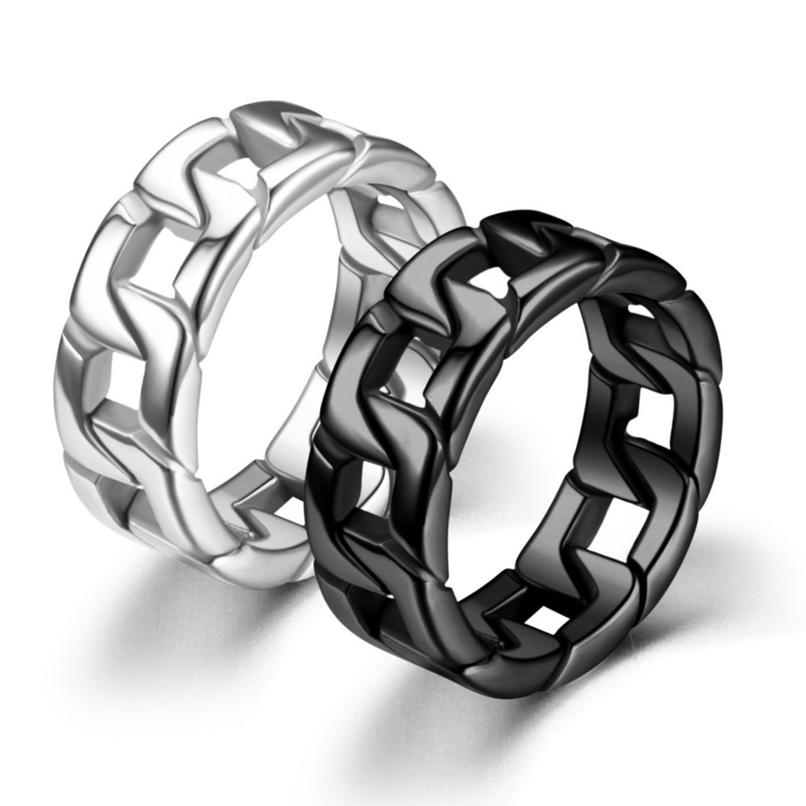 Picture of 316 Stainless Steel Link Chain Unadjustable Rings Multicolor