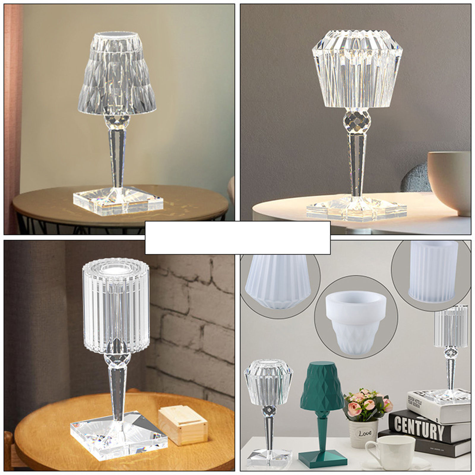 Imagen de Silicone Resin Mold For Craft Making Table Lamp
