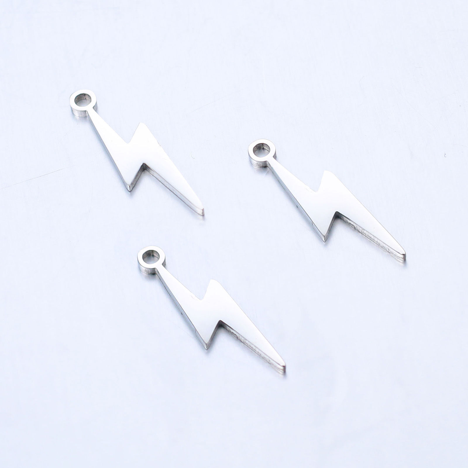 Picture of 304 Stainless Steel Weather Collection Charms Multicolor Lightning