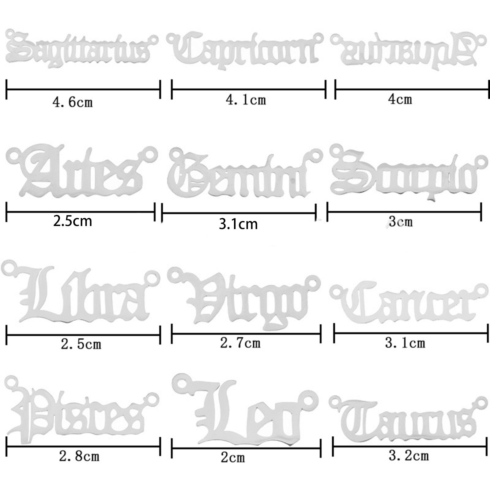 Picture of Stainless Steel Connectors Message Multicolor Constellation