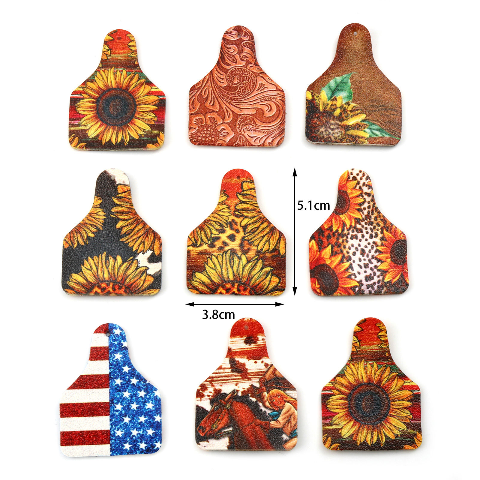 Изображение PU Подвески Бутылка пива Разноцветный 5 ШТ