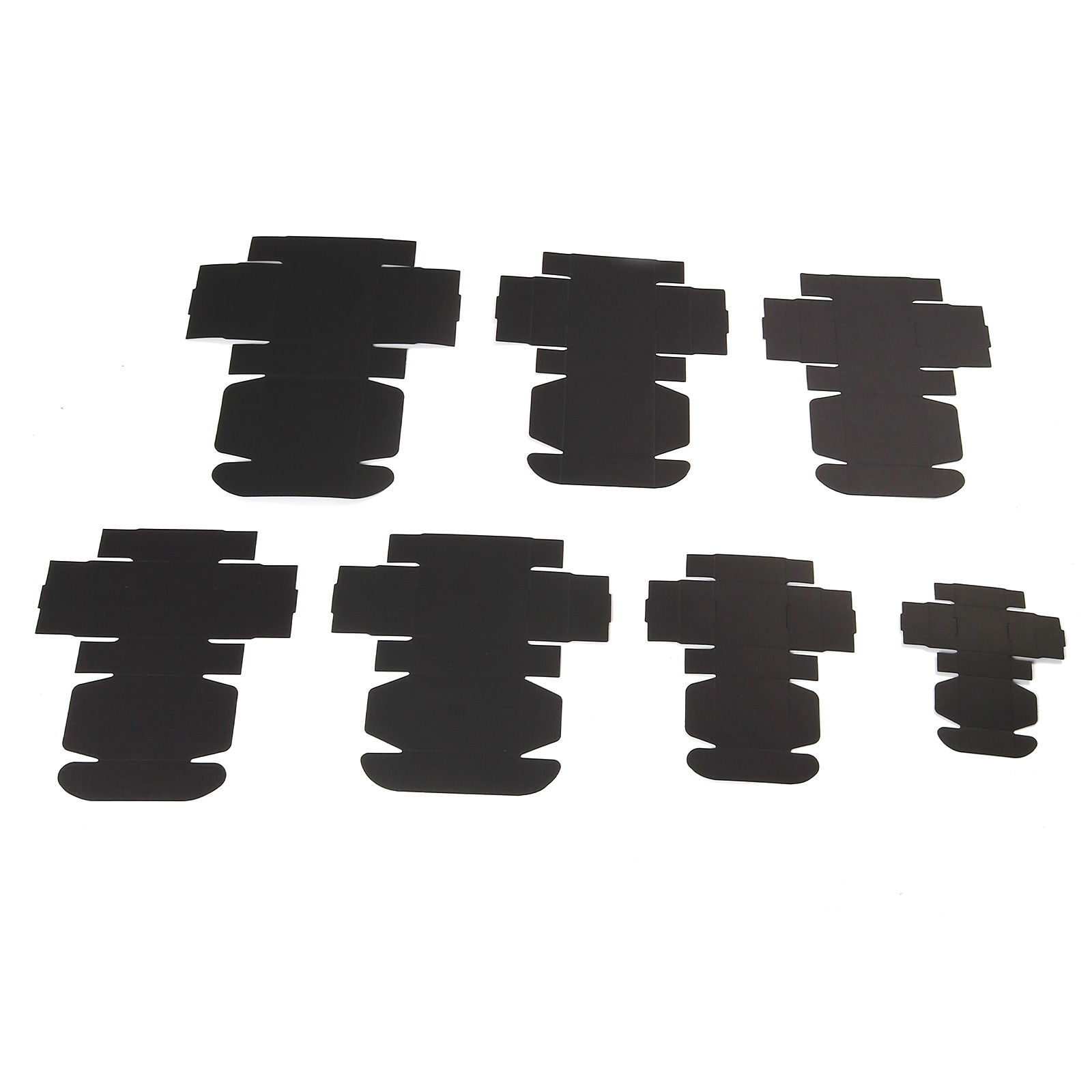 紙 ジュエリーギフト ラッピングボックス 梱包配送ボックス 長方形 多色 、 10 個 の画像