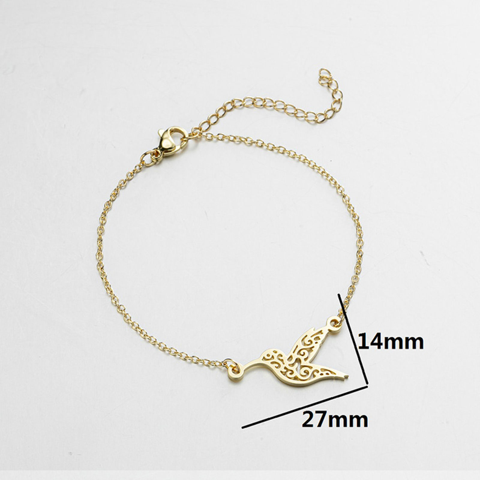 Picture of Stainless Steel Pet Silhouette Bracelets Multicolor 13.5cm(5 3/8") long