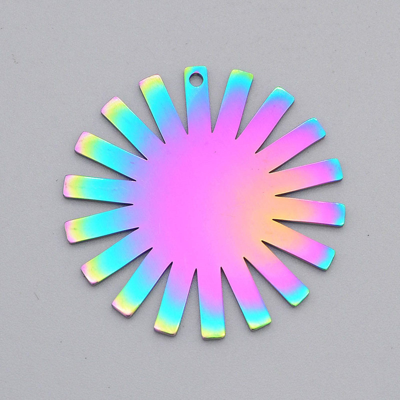 Picture of Stainless Steel Galaxy Pendants Multicolor Sun