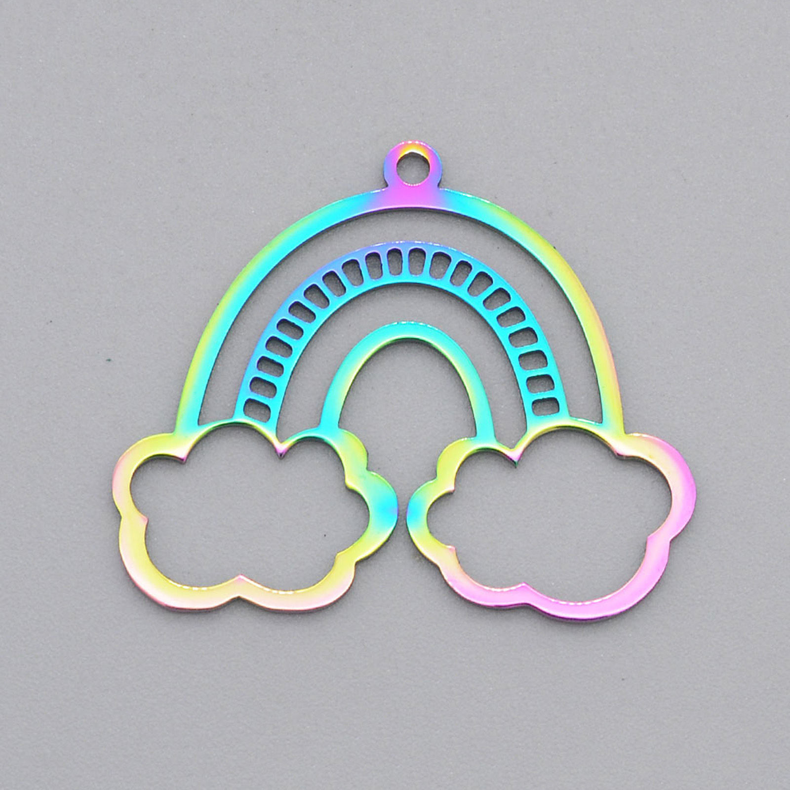 Picture of Stainless Steel Galaxy Pendants Multicolor Sun
