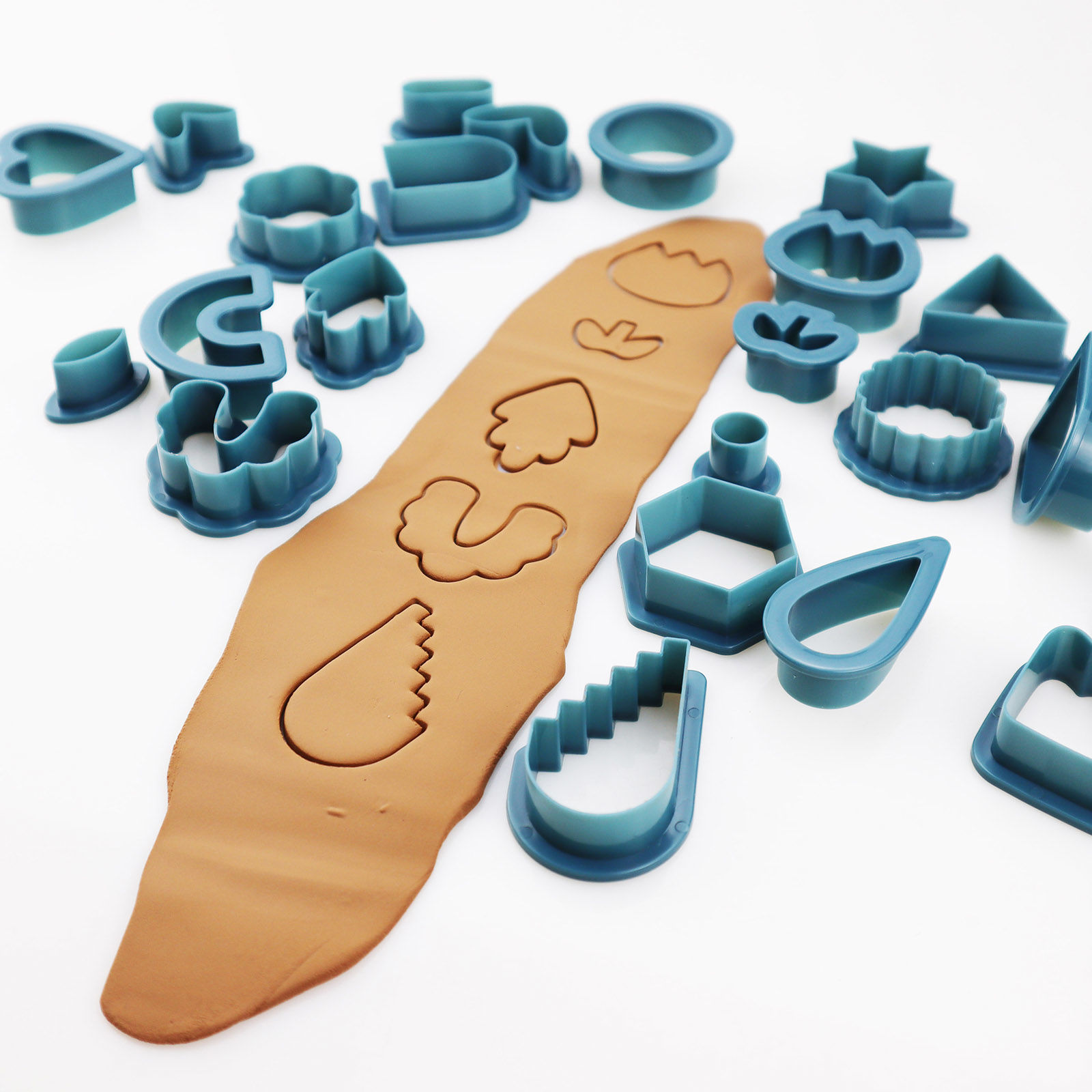 Imagen de Plástico Herramientas de modelado de arcilla Multicolor 1 Juego