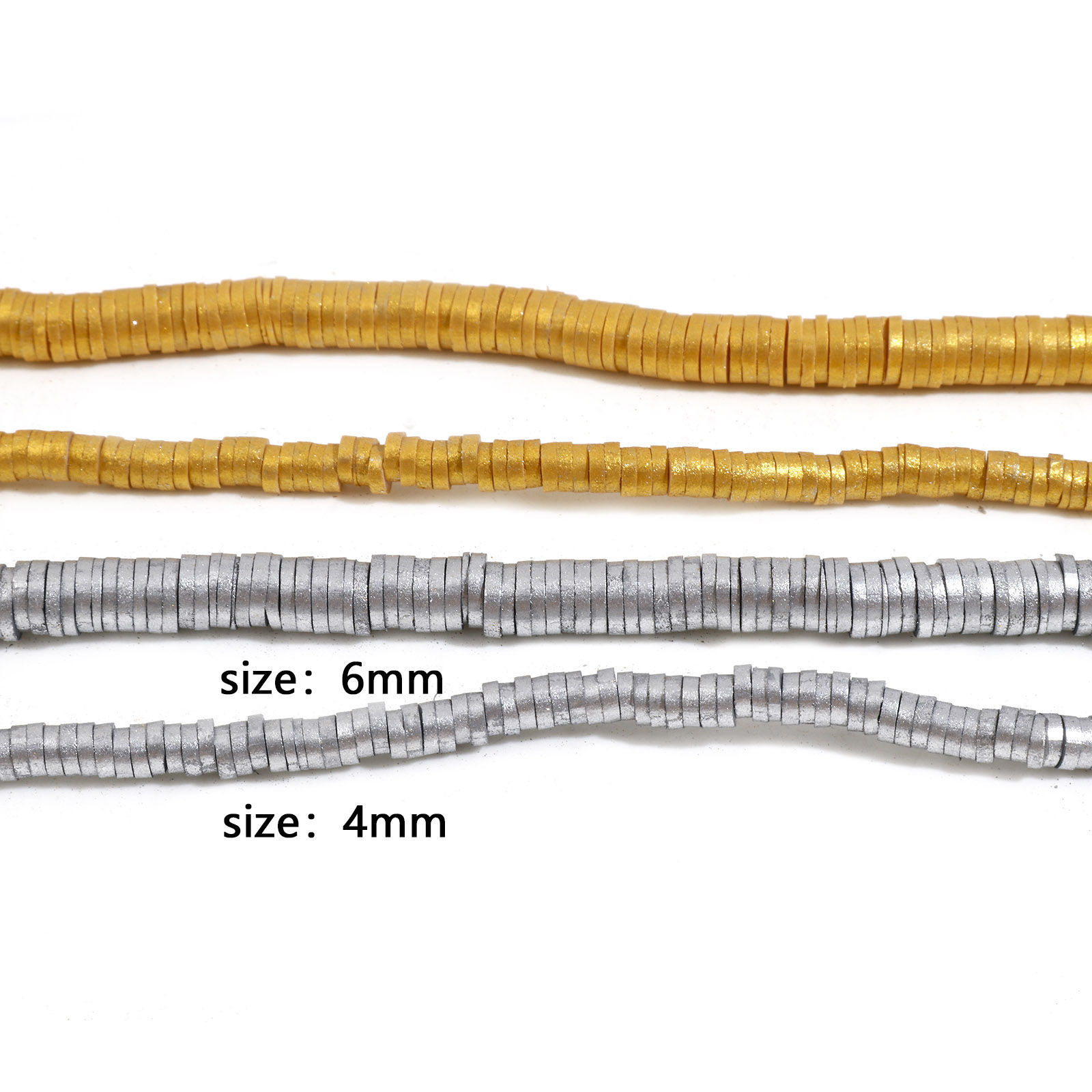 Picture of Polymer Clay Katsuki Beads Round Multicolor About 6mm Dia