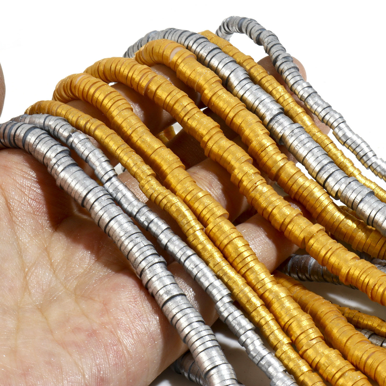 Picture of Polymer Clay Katsuki Beads Round Multicolor About 6mm Dia